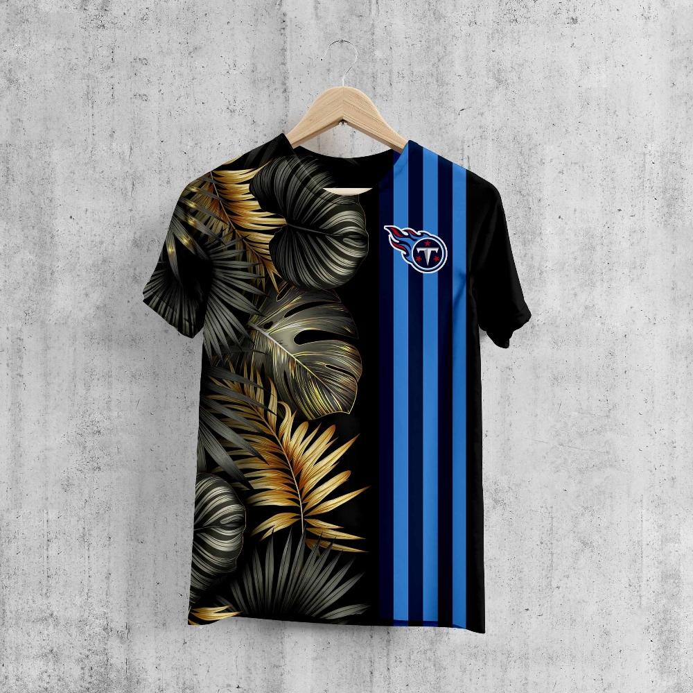 Tennessee Titans Summer Stripe T-Shirt