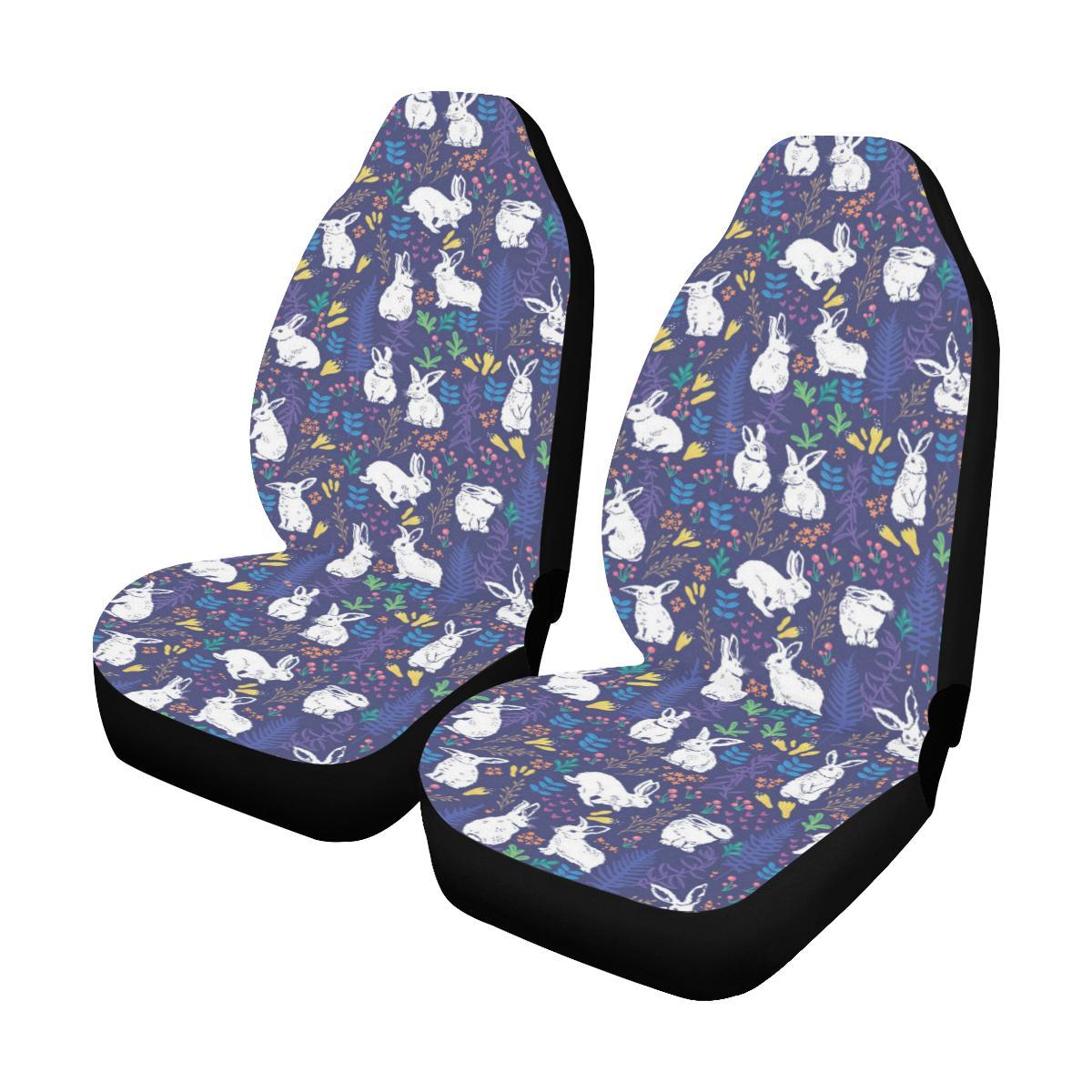 Bunny Pattern Print Design 01 Universal Fit Car Seat Covers