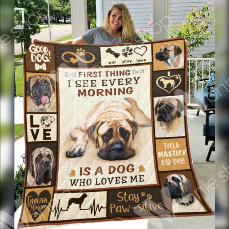 English Mastiff Dog Blanket DCB2801 68O52