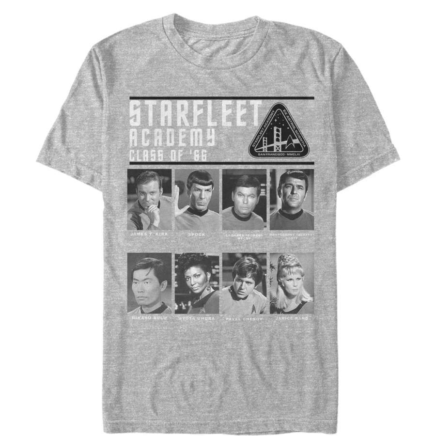 Star Trek Men’s Starfleet Academy Class of ’66  T Shirt