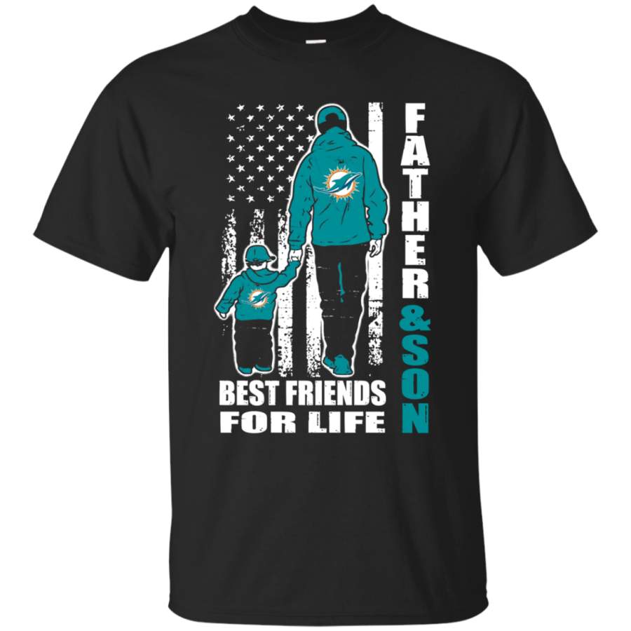 AGR Father And Son Best Friends For Life Miami Dolphins T shirt