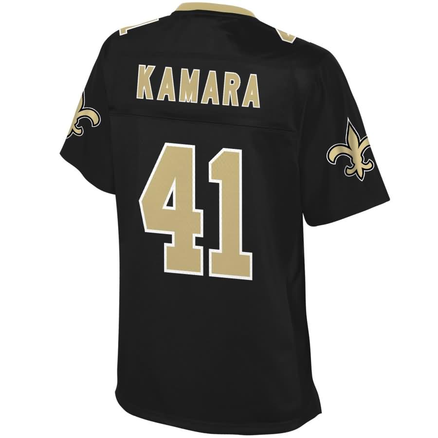 Alvin Kamara New Orleans Saints NFL Pro Line Womens Team Color Player Jersey – Black