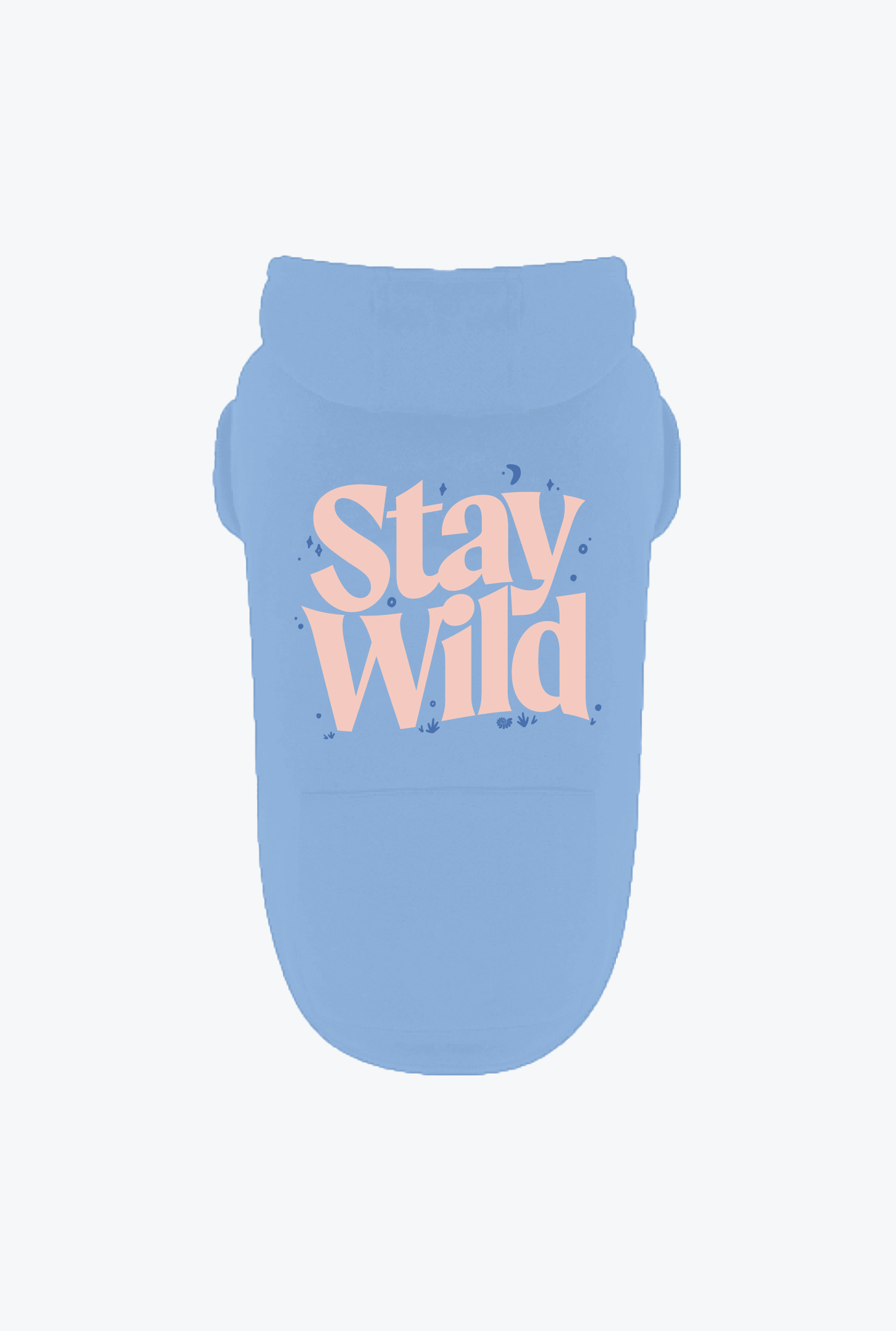 Stay Wild Dog Hoodie – Mint