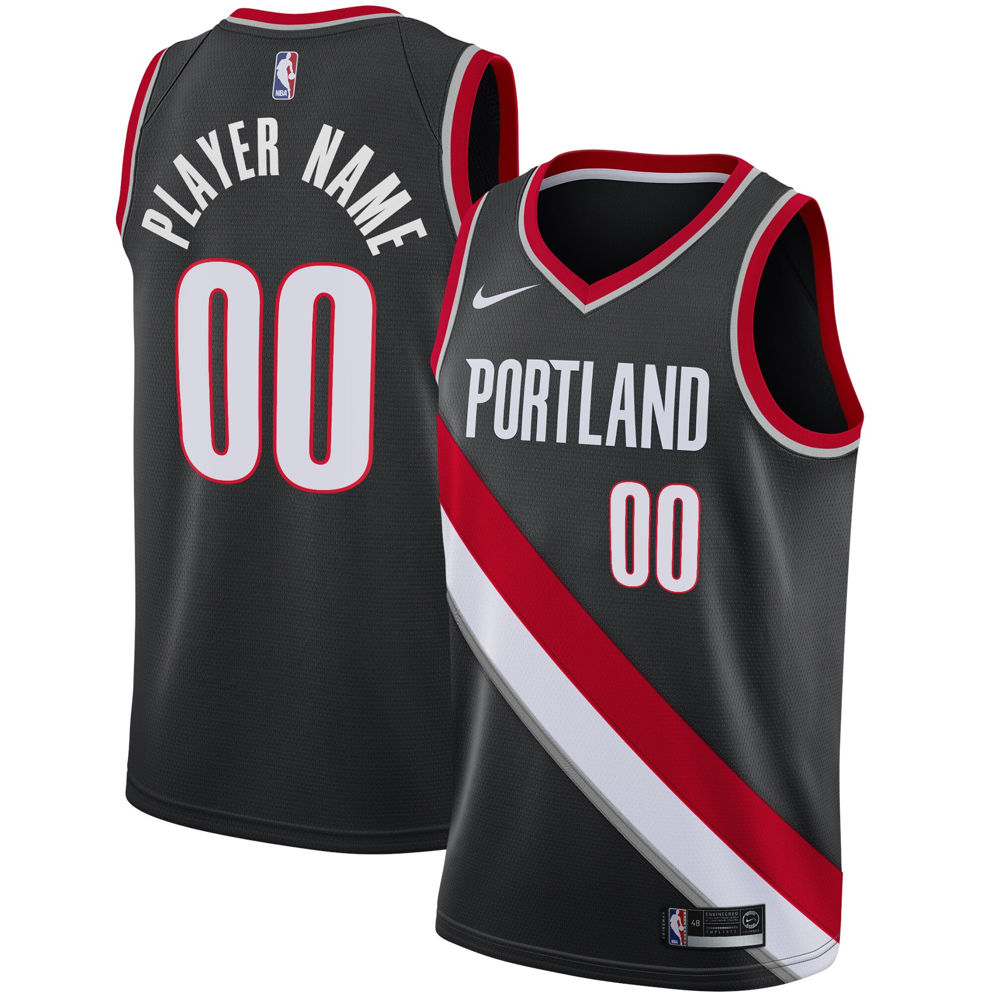 Portland Trail Blazers Icon Swingman Jersey – Custom – Youth