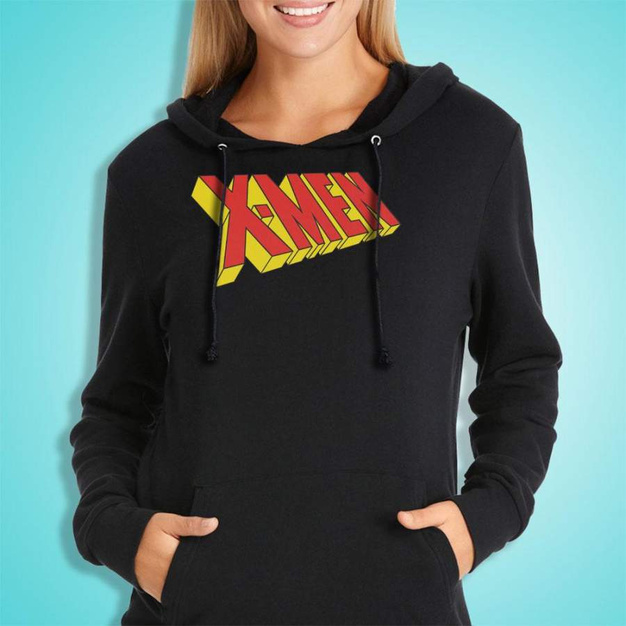 X Men Retro Logo Women’S Hoodie