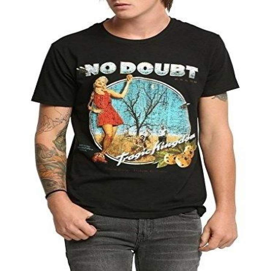 Fashion Men T-Shirt No Doubt Tragic Kingdom T-Shirt