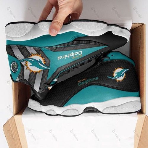 Miami Dolphins Shoes Personalized Air Jordan 13 Sneakers Sneakers Personalized Shoes Sport Sneakers