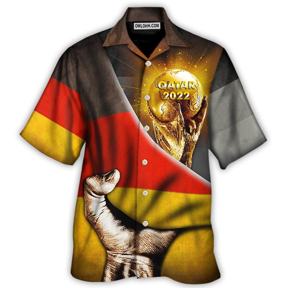 World Cup Qatar 2022 Germany Will Be The Champion – Hawaiian Shirt  – Owl Ohh