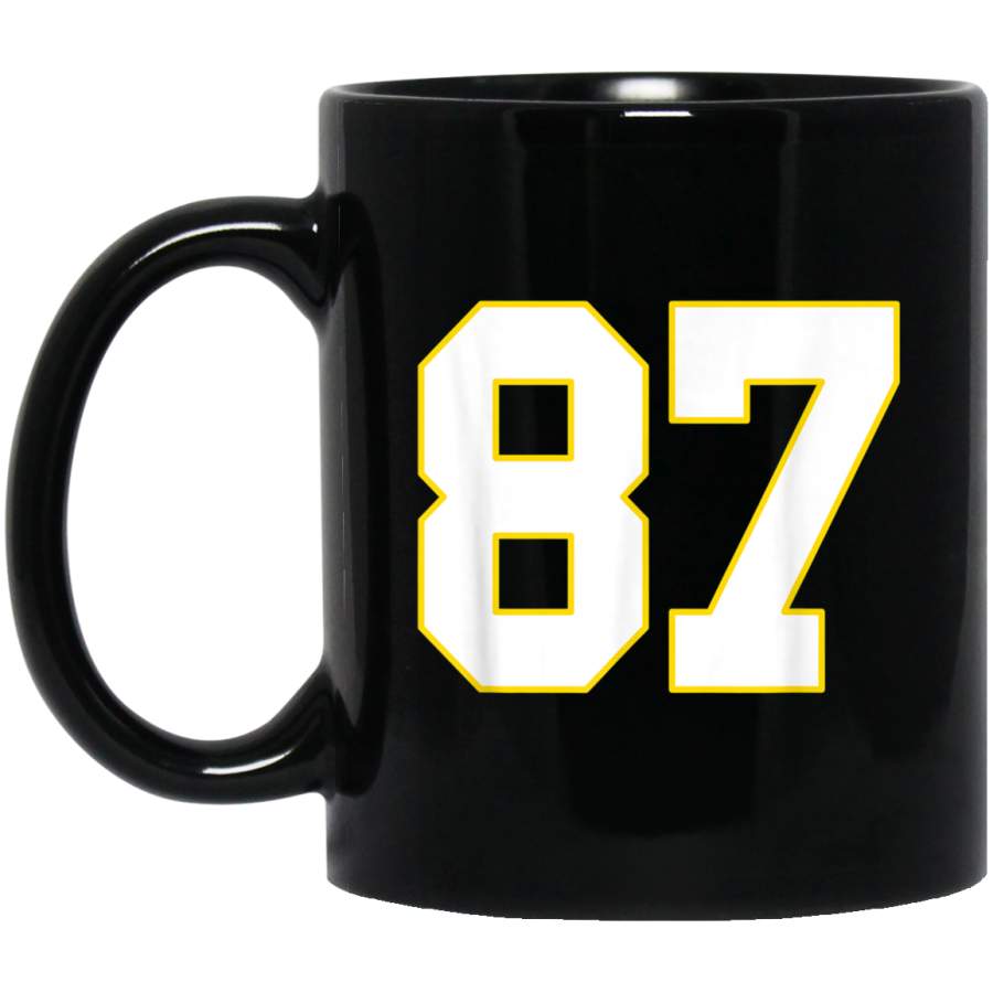 Number 87 Mug  Kansas City Football Mug