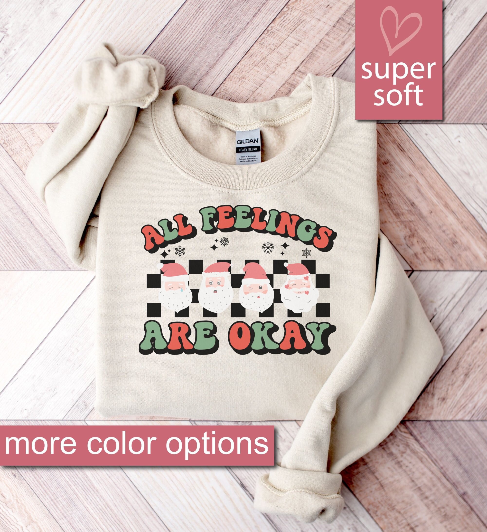 Christmas Mental Health Sweatshirt, Christmas Self Love Sweatshirts, Holiday Anxiety Sweaters, Therapist Sweater, Mental Health Awareness