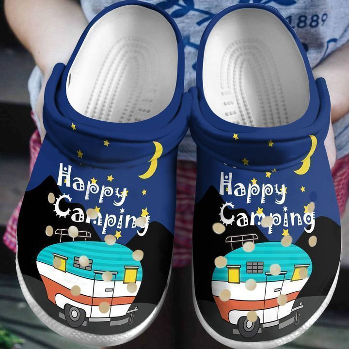 Camping In The Weekend Clog Shoes 2