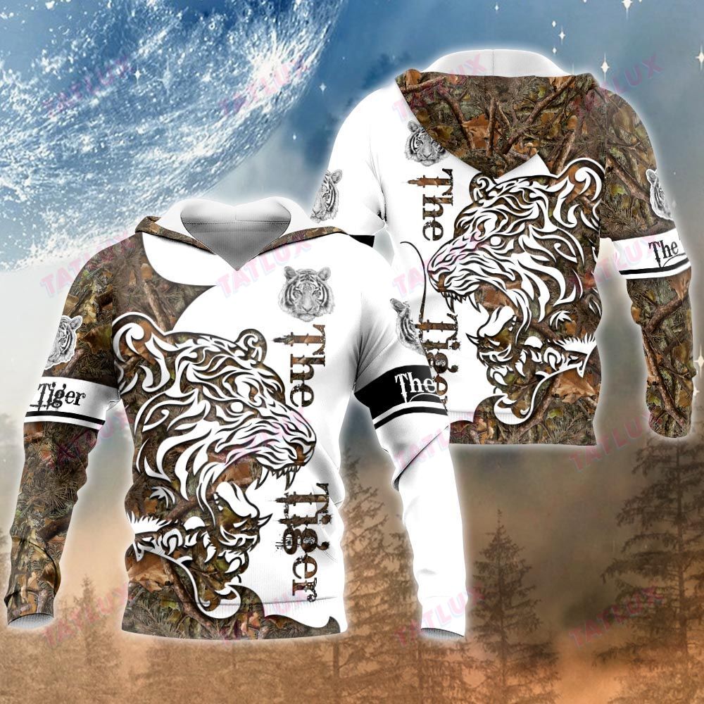 Wild Animal Face Tiger 3D All Over Printed Shirt, Sweatshirt, Hoodie, Bomber Jacket Size S – 5Xl