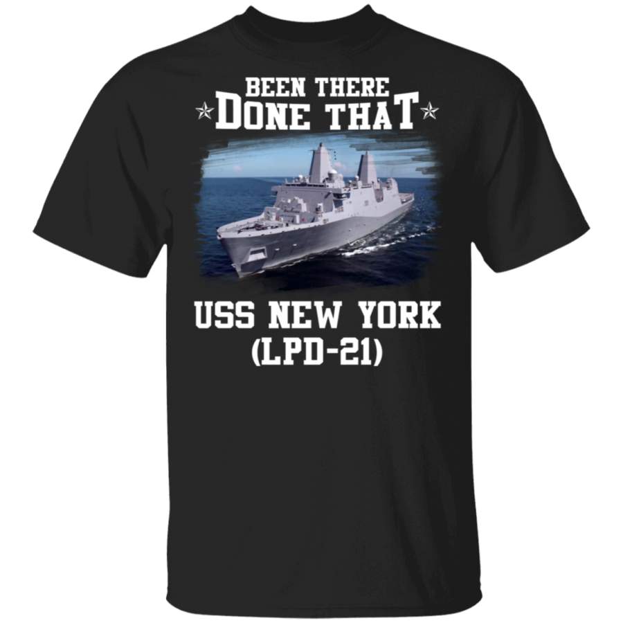 USS New York LPD-21  Veterans Day Christmas Gift T-Shirt