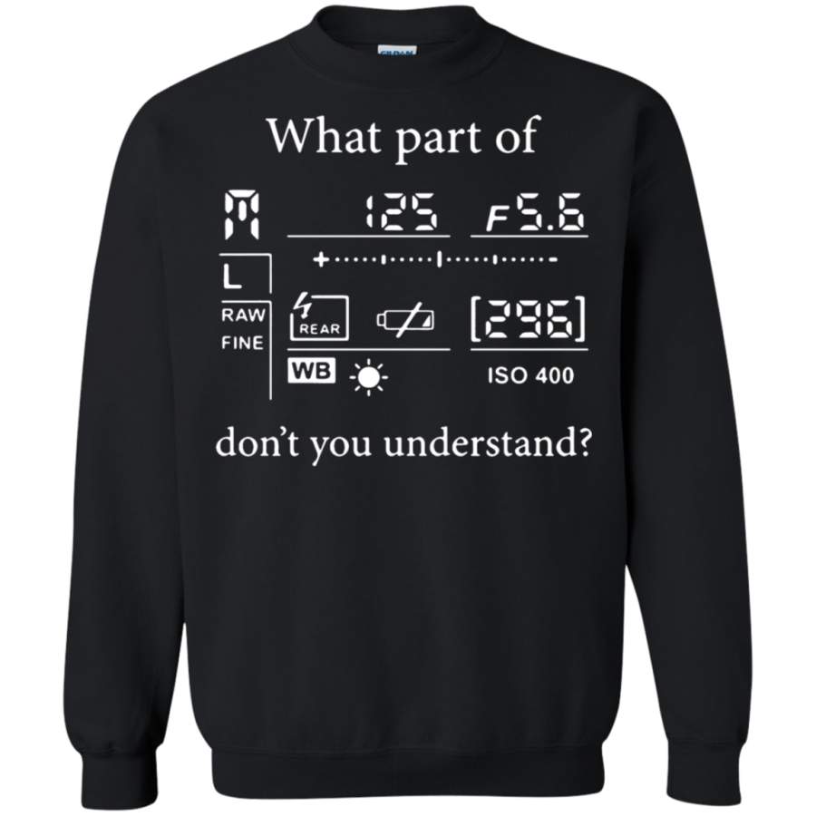 AGR Photography What Part Of It Don’t You Understand Sweatshirt