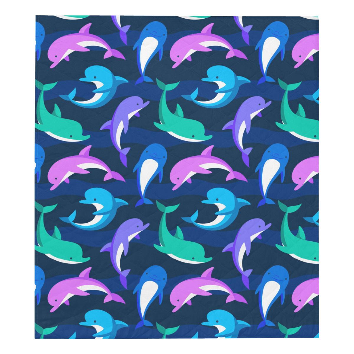 Dolphin Baby Premium Quilt