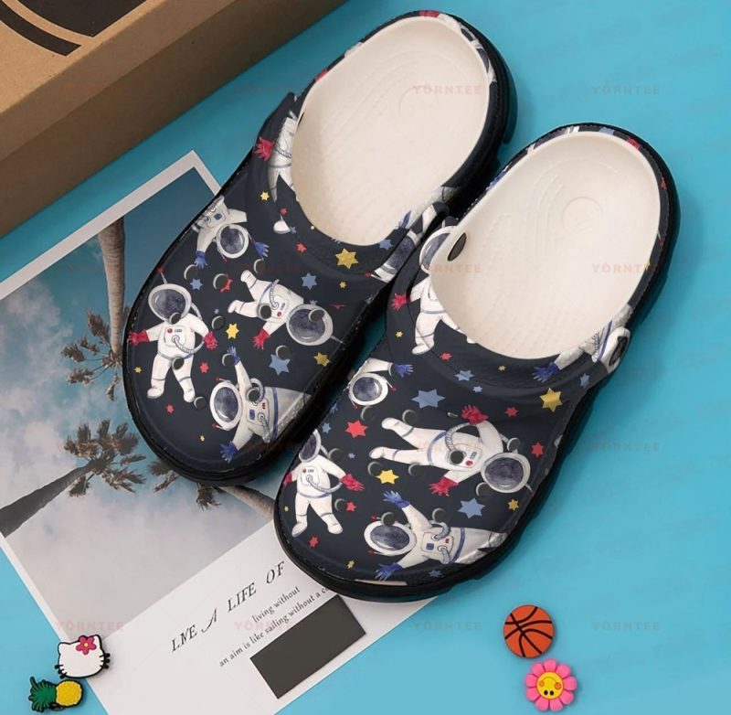 Astronaut Space 5 Gift For Lover Rubber clog Shoes Comfy Footwear