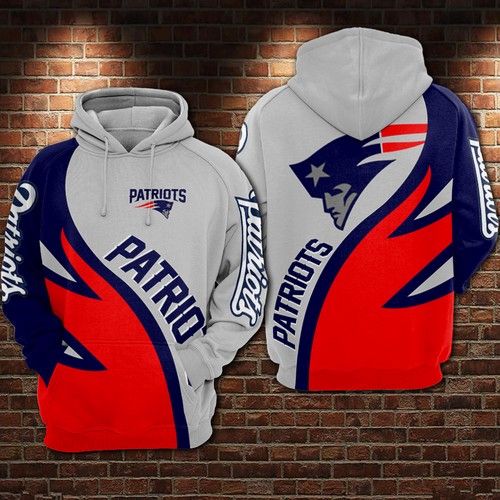 New England Patriots 37 Unisex 3D Hoodie Gift For Fans