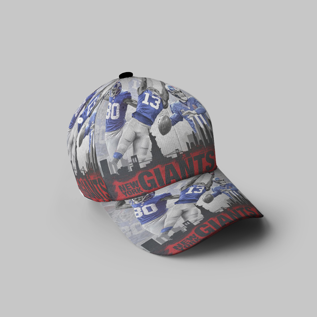 New York Giants Players1 3D Printing Baseball Cap Classic Hat