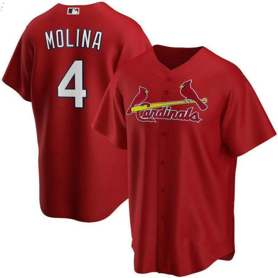 Yadier Molina St. Louis Cardinals All Over Print Baseball Jersey For Fans