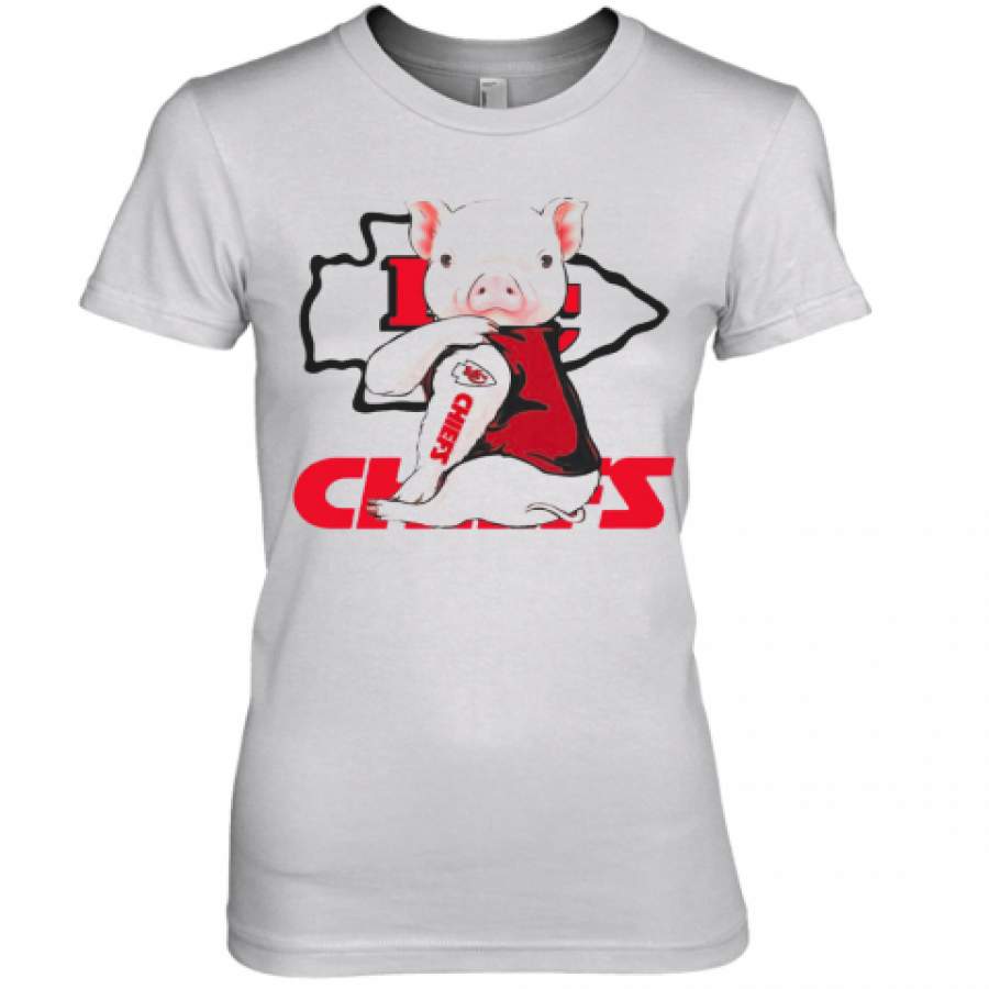 Pig Kansas City Chiefs Premium Women's T-Shirt