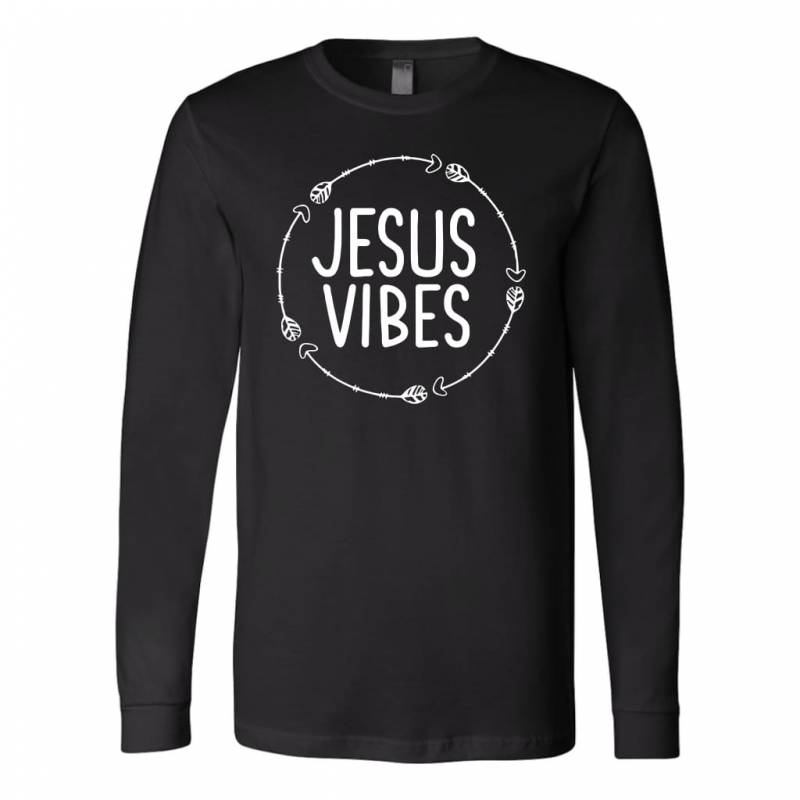 Jesus vibes long sleeve t-shirt | Christian apparel