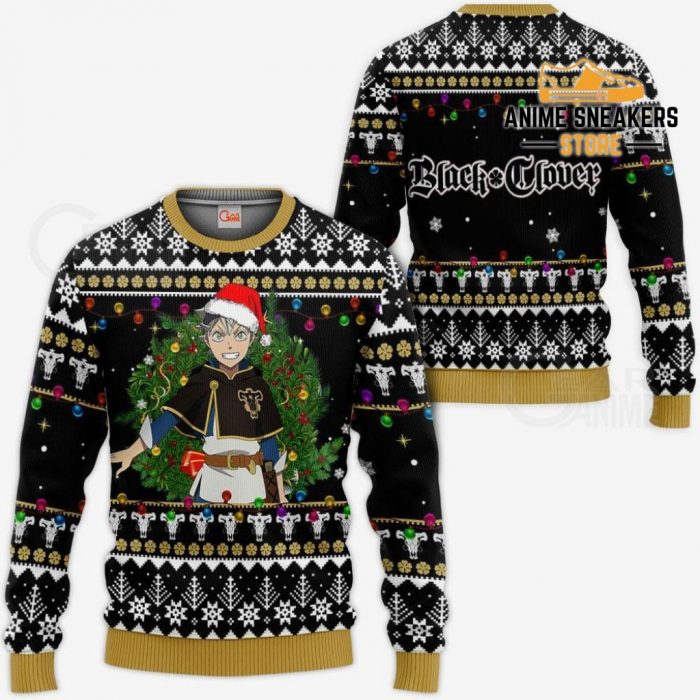 Black Clover Asta Ugly Christmas Sweater