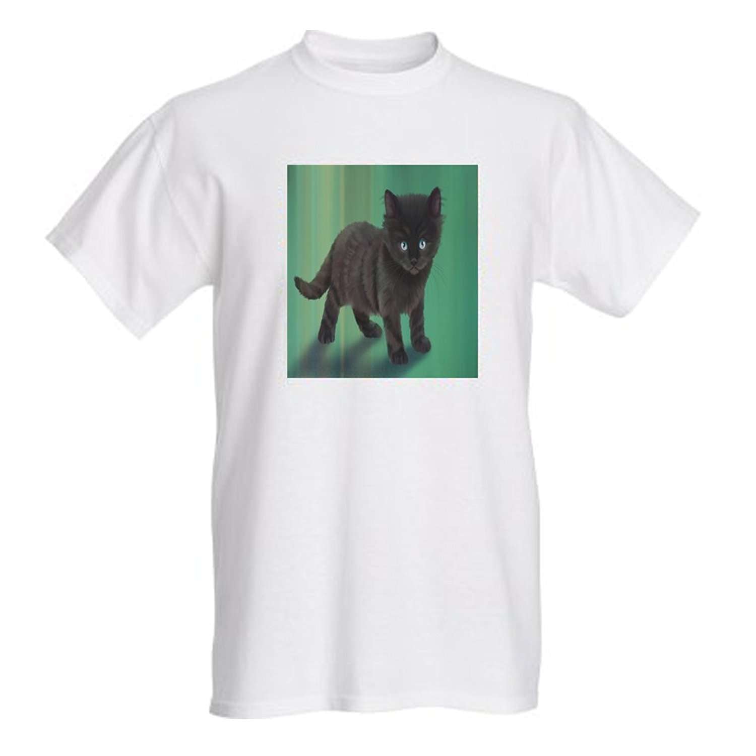 Men’S Black Kittens Cat T-Shirt