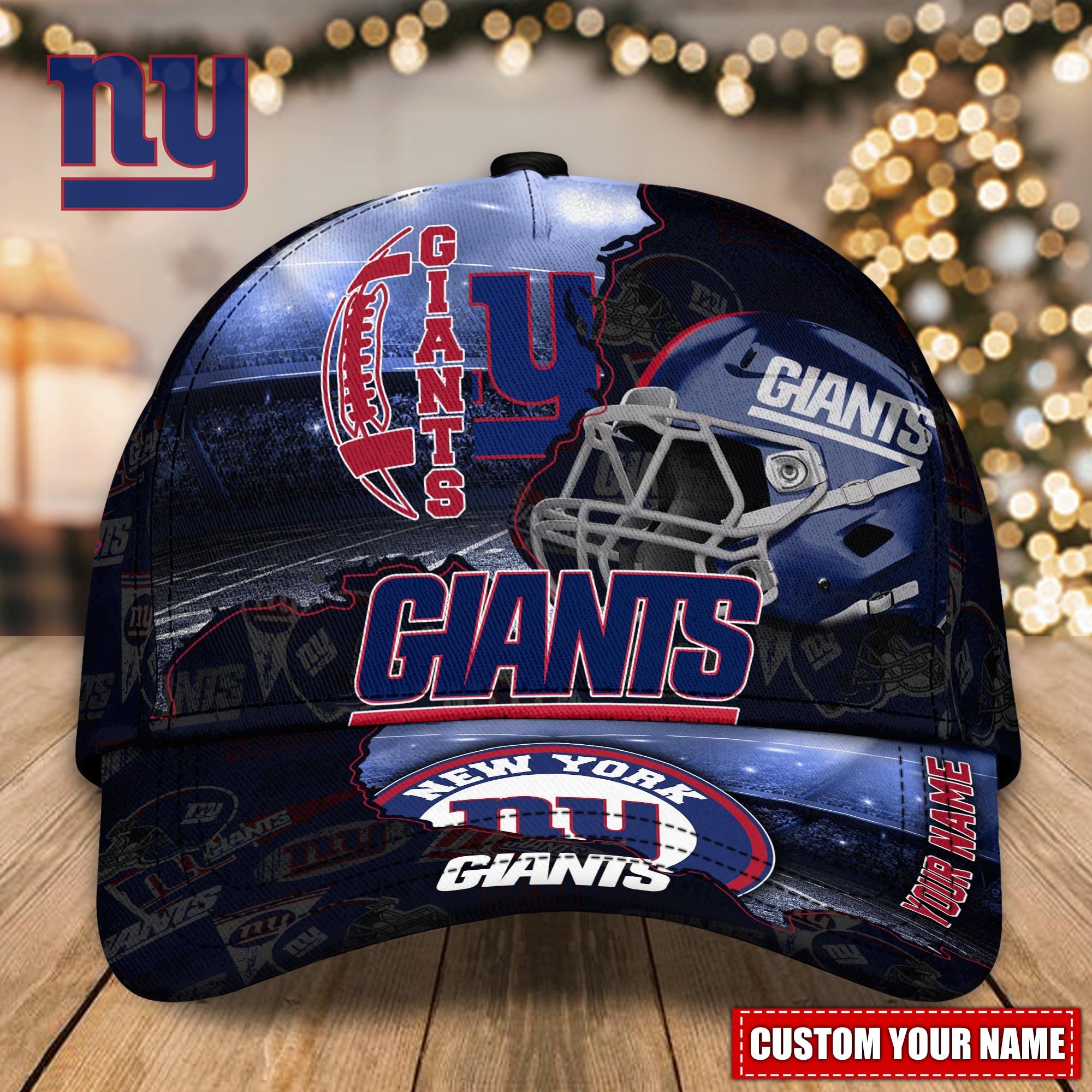 New York Giants Custom Name Classic, Baseball Caps Q-47141