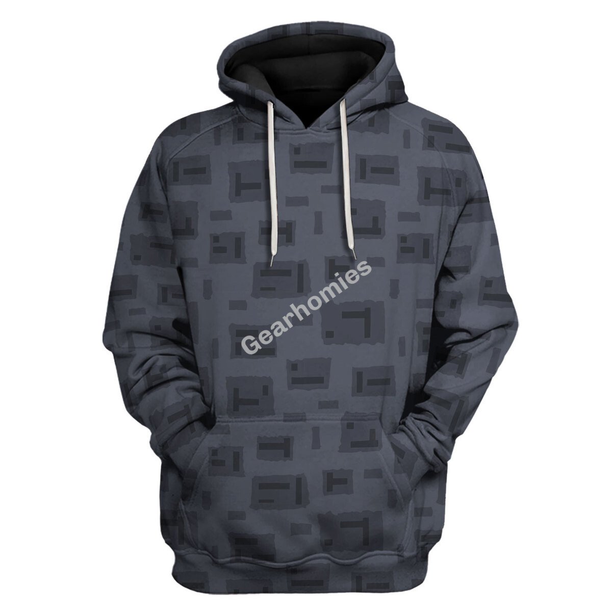 American Marpat Marine Pattern Urban Hoodie