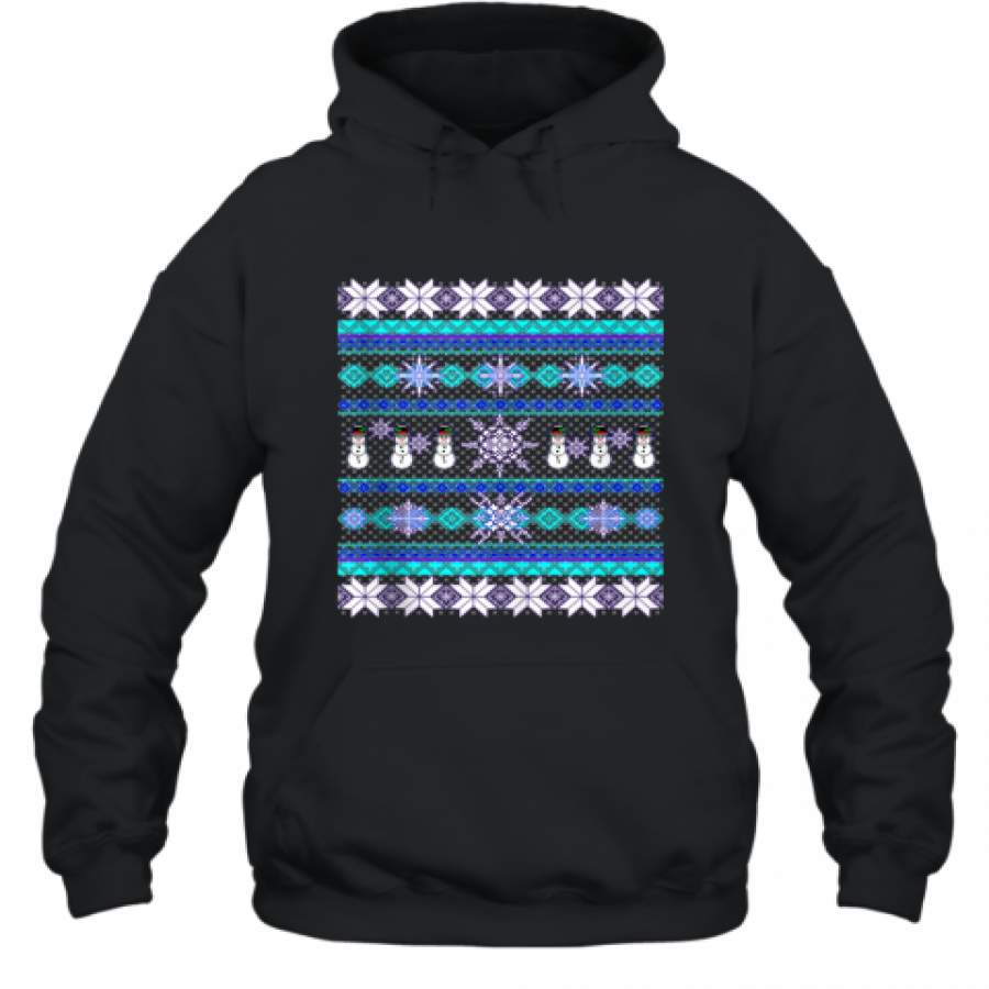 Snowman Ugly Christmas shirt Hoodie