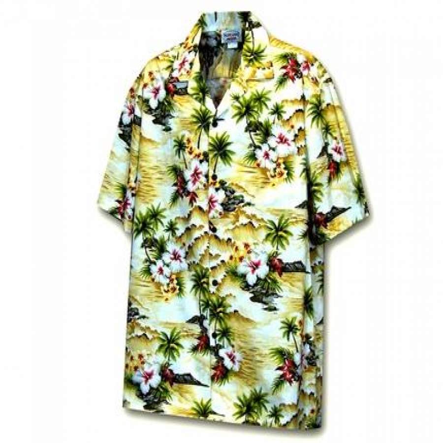 Diamond Head Beach Maize Hawaii Shirt Ha58901