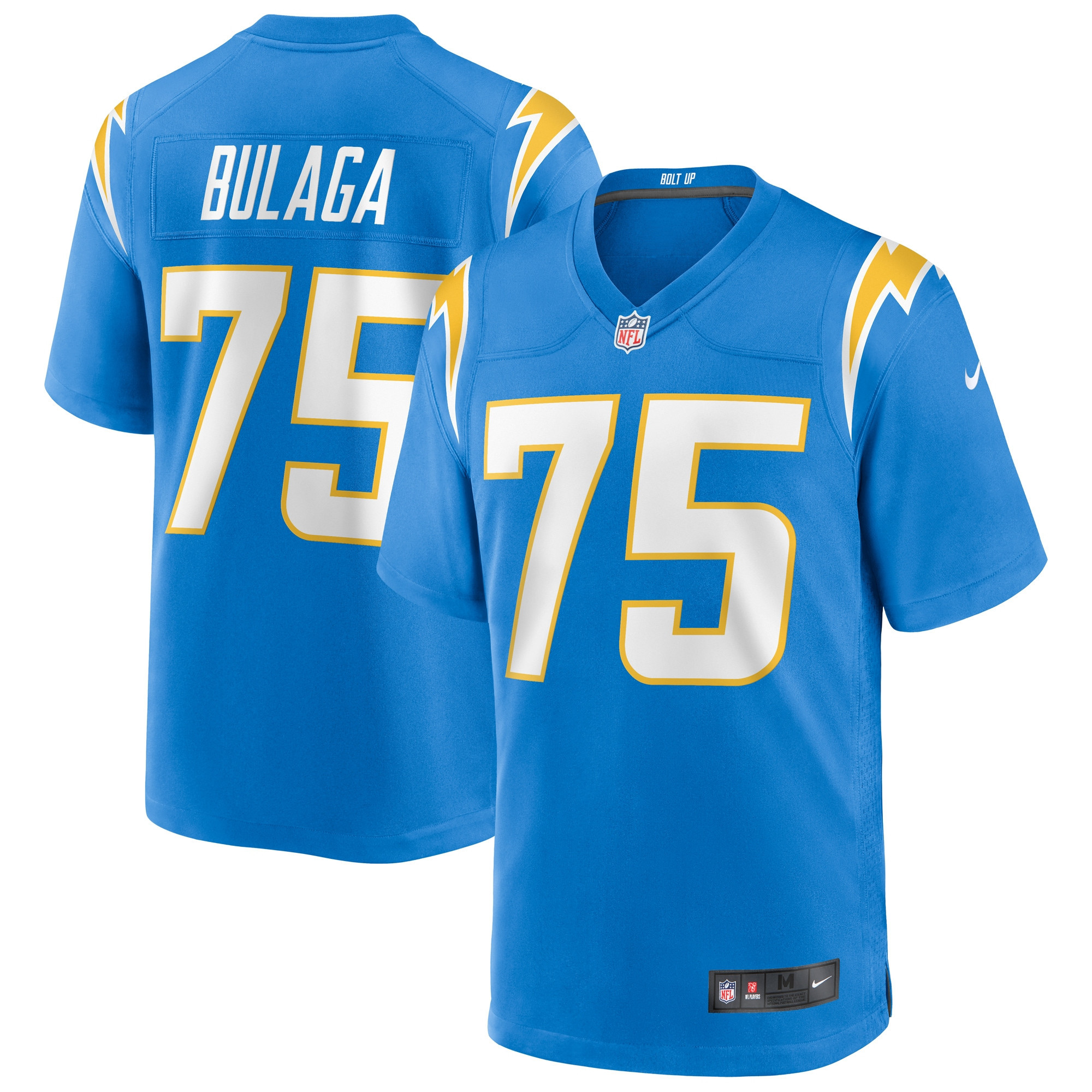 Bryan Bulaga Los Angeles Chargers Game Jersey – Powder Blue NFL