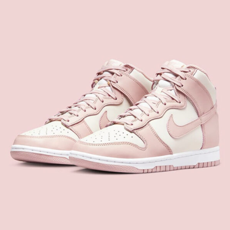 Dunk High Pink Oxford Sneakers 601285