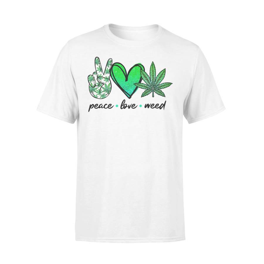 Peace Love Weed T-shirt