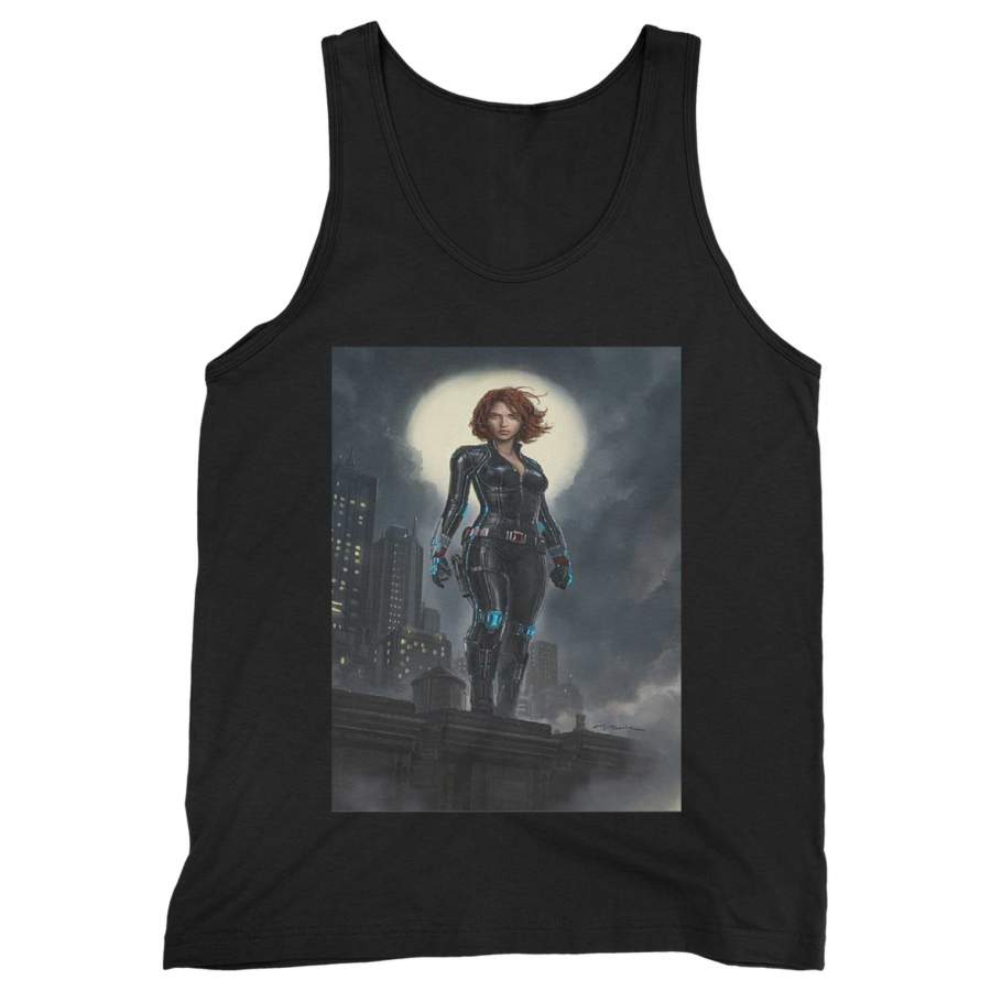 Avengers Black Widow District Man’s Tank Top