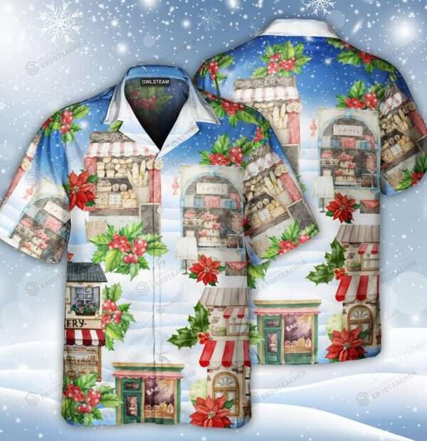 Baking Store Amzing Christmas Hawaii Shirt Ha44660