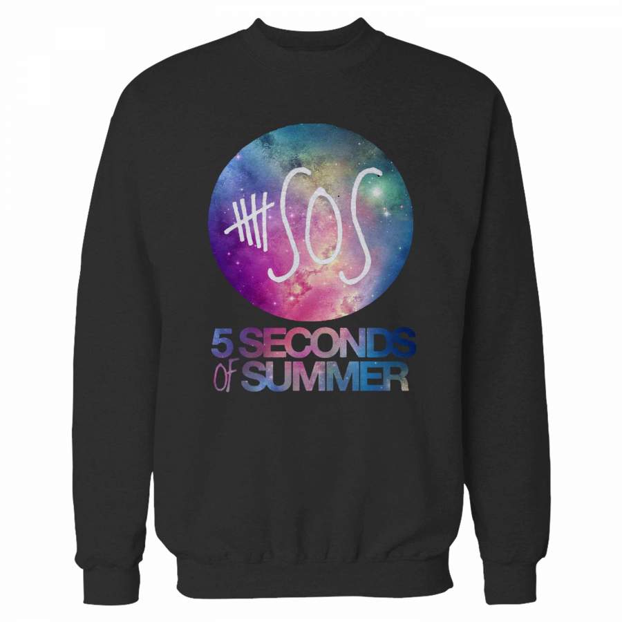 5 Sos Logo Nebula Sweatshirt