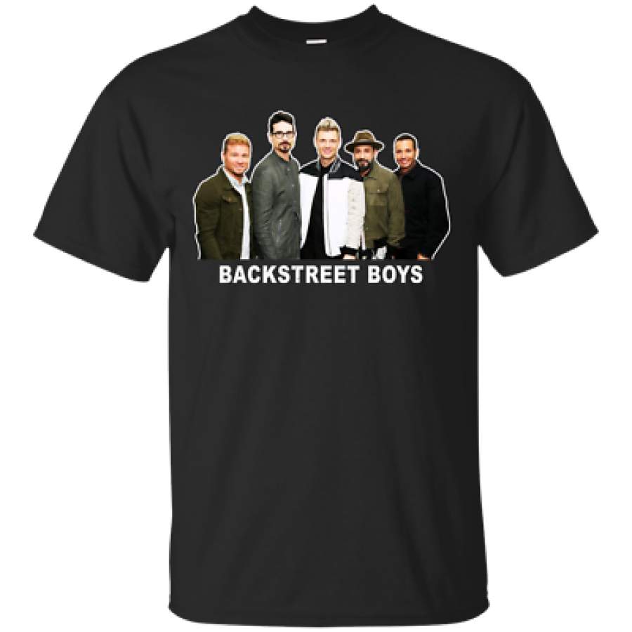 The Backstreet Boys T-Shirt Behind The Scenes Black-Navy Short Men-Women