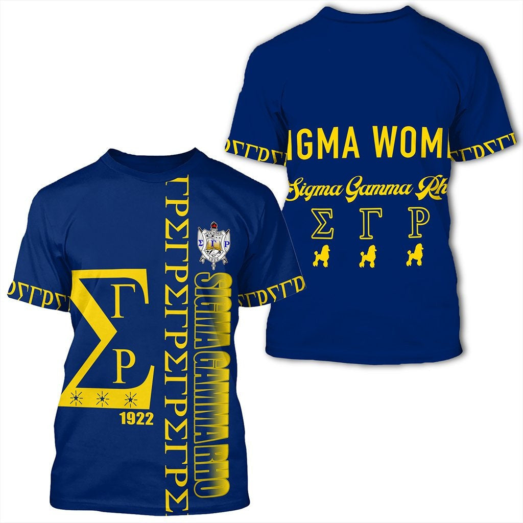 Blue Sigma Gamma Rho T-Shirt J90