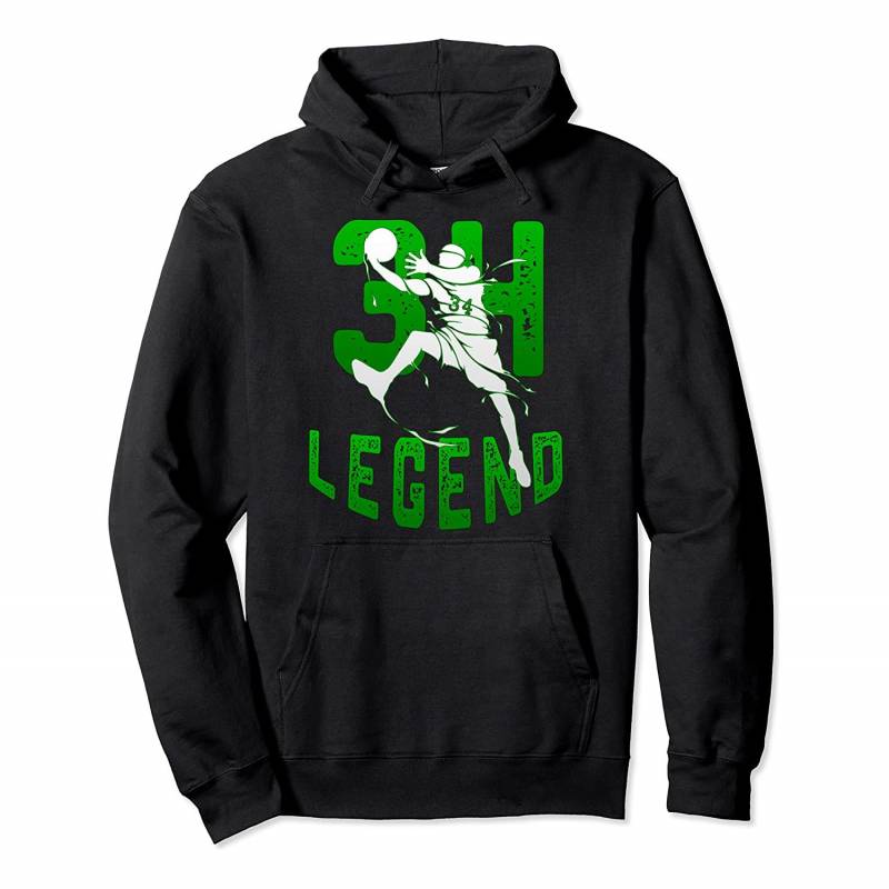 The Legend Gift For Milwaukee Basketball Bucks Fans 34 Pullover Hoodie