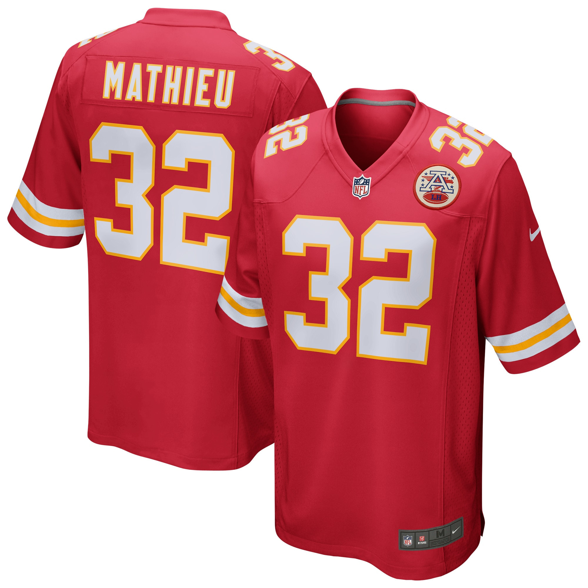 Tyrann Mathieu Kansas City Chiefs Game Jersey – Red NFL