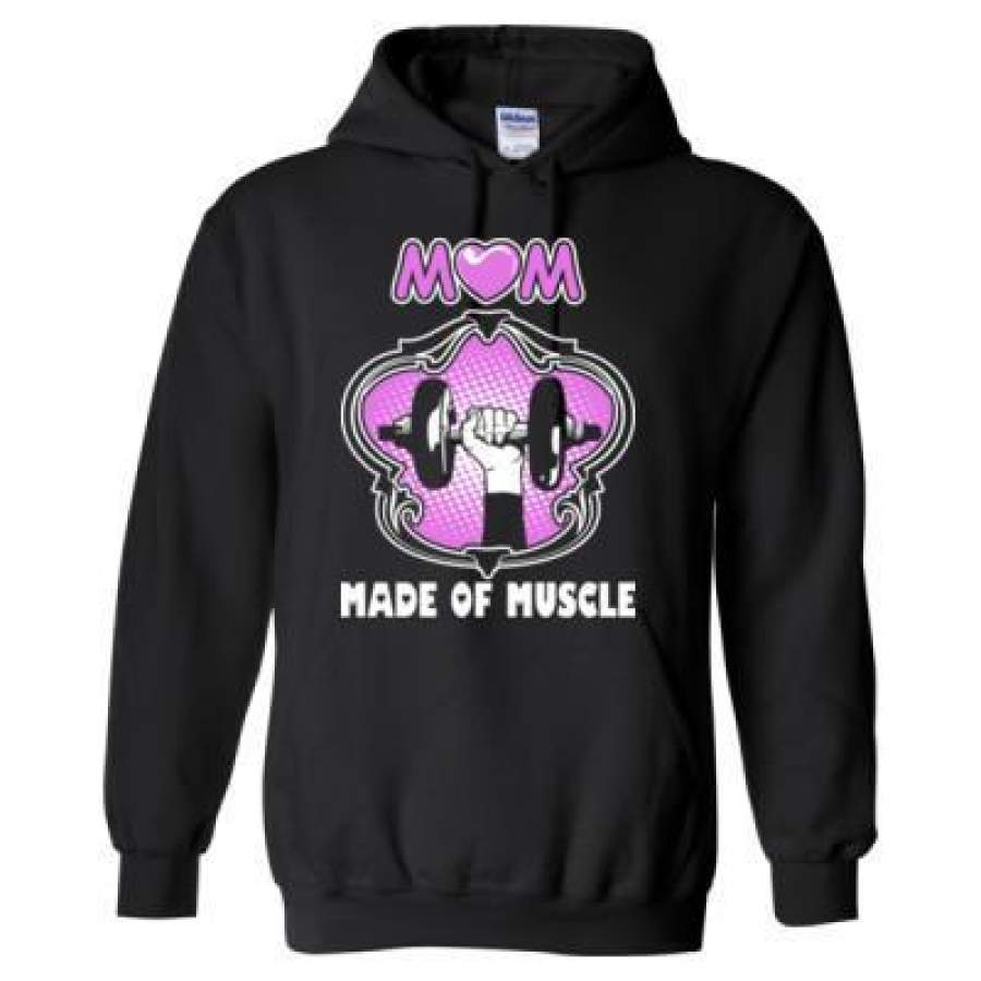 AGR Mom Made Of Muscle – Heavy Blend™ Hooded Sweatshirt