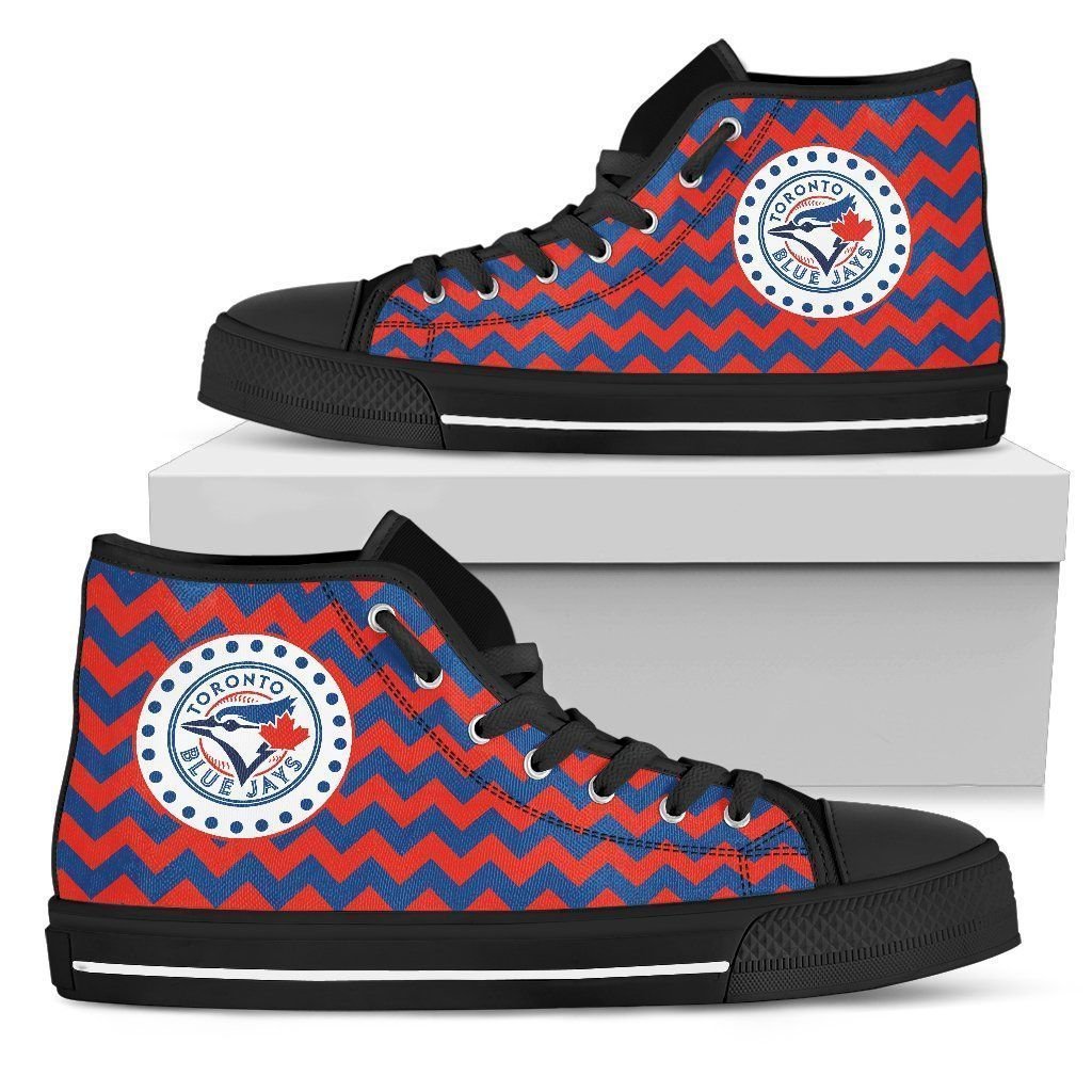 Chevron Broncos St Louis Cardinals High Top Shoes Design By TeeCowBoy Fashion