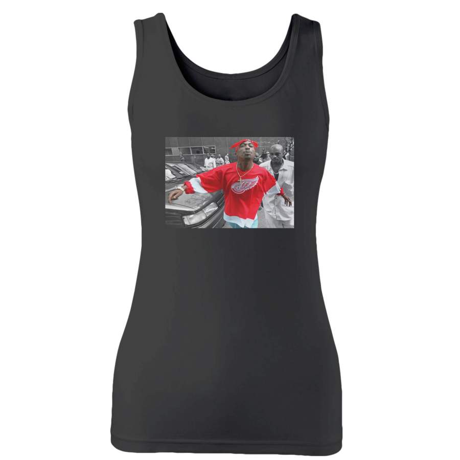 2pac Spitting Woman’s Tank Top