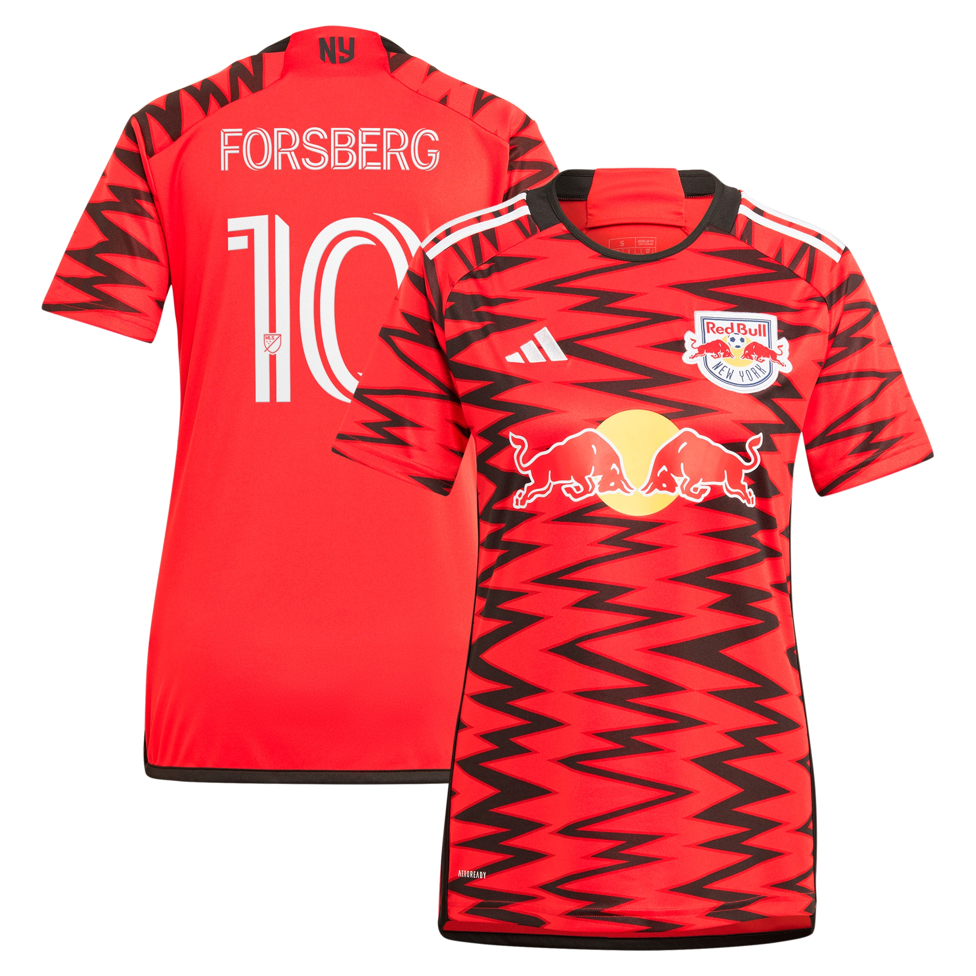 Emil Forsberg New York Red Bulls Women's 2024 Legacy Replica Player Jersey  Red