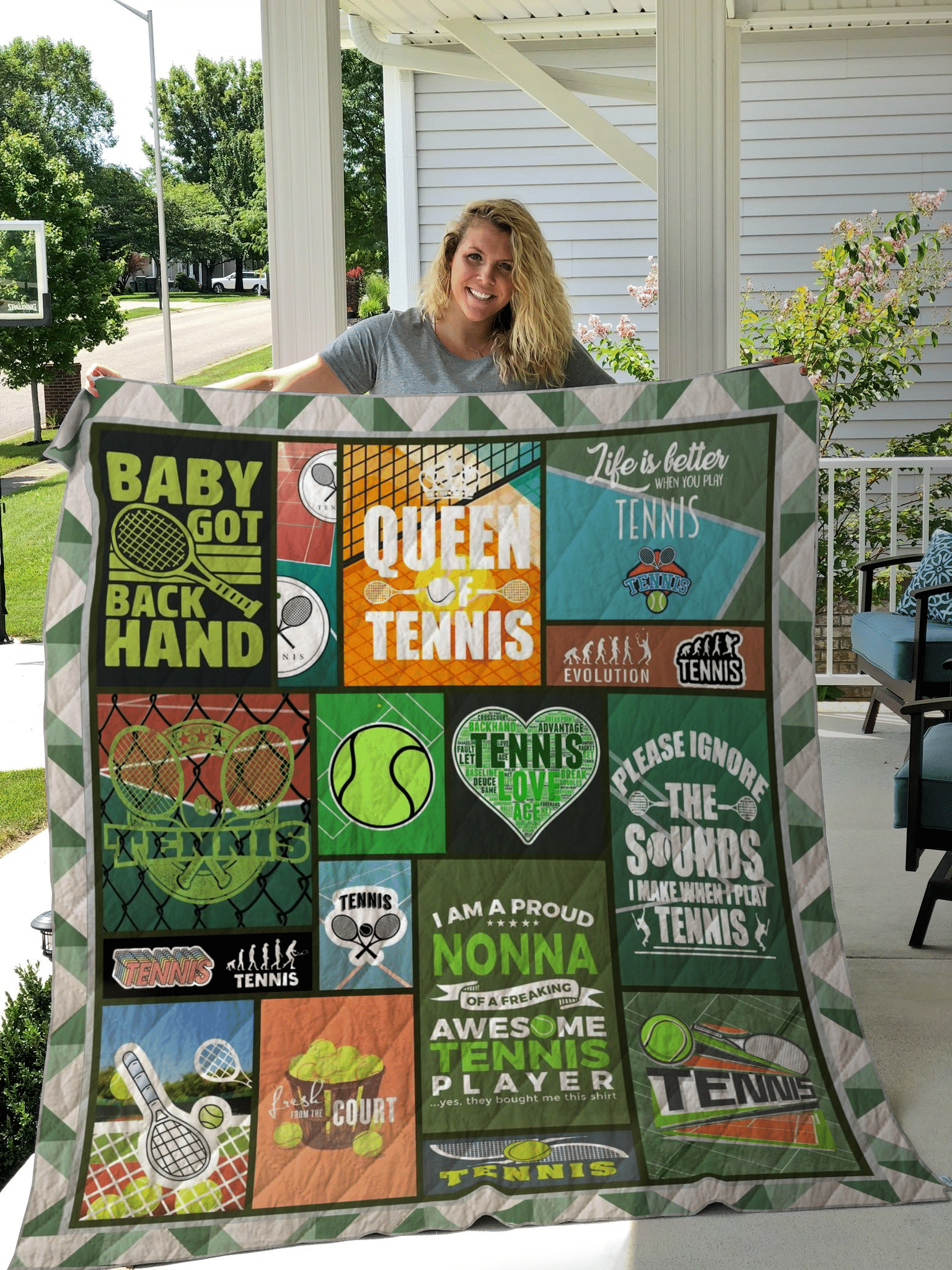 Queen Of Tennis HD-KC3006 Quilt Blanket