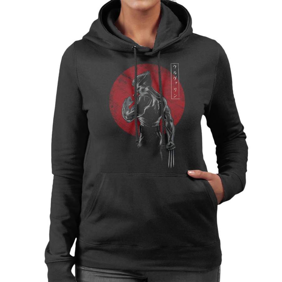 X Men Logan Old Mutant Women’s Hooded Sweatshirt