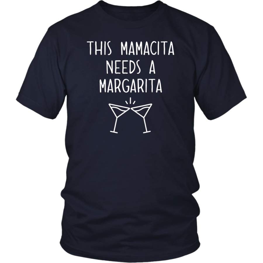 Womens Mamacita needs a Margarita Gift Shirt