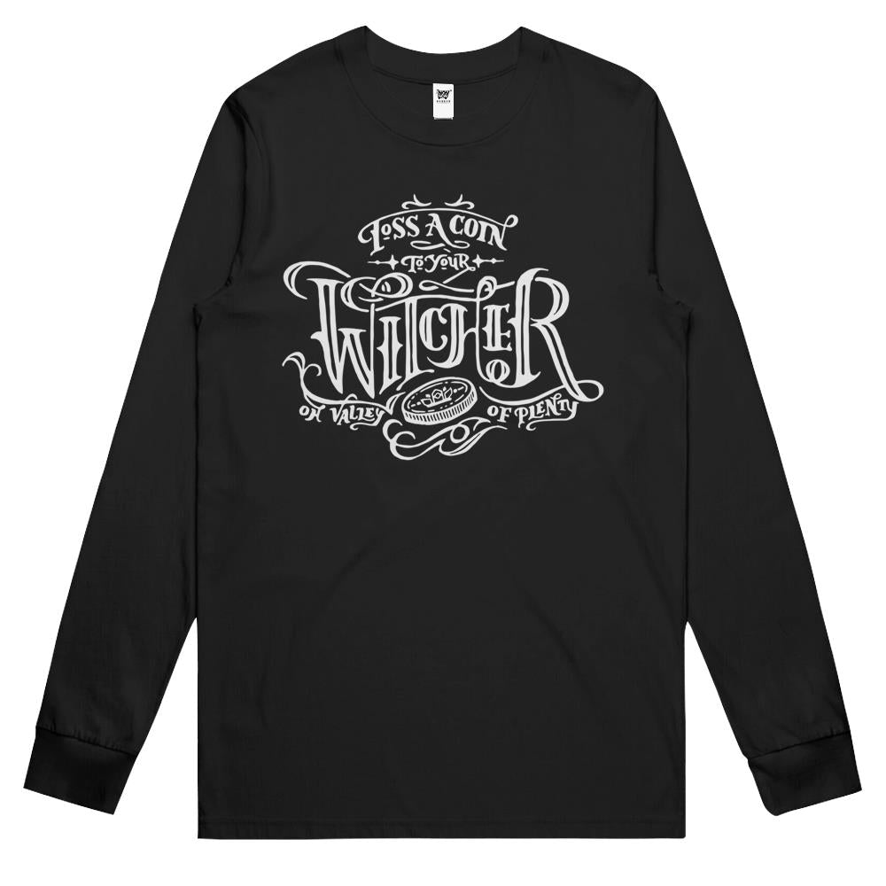 Toss A Coin To Your Witcher Long Sleeve T Shirts