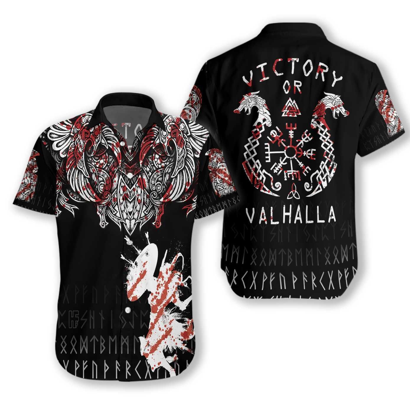 Victory Or Valhalla 2711 Hawaii Shirt Ha47742